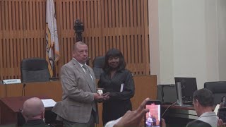 New Decatur Police Deputy Chief Eric Stisher sworn in