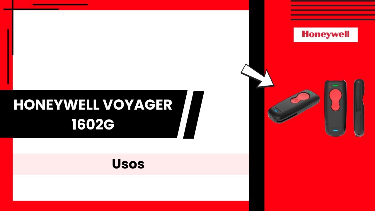 Honeywell Voyager 1602g Lecteur de code barre portable 1D/2D Noir Honeywell Voyager 1602g Lecteur de code barre portable 1D/2D Noir
