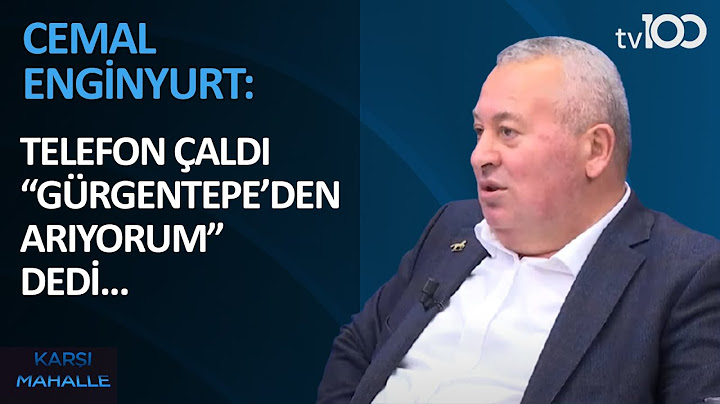 Cemal Enginyurt'tan vekillik anıları