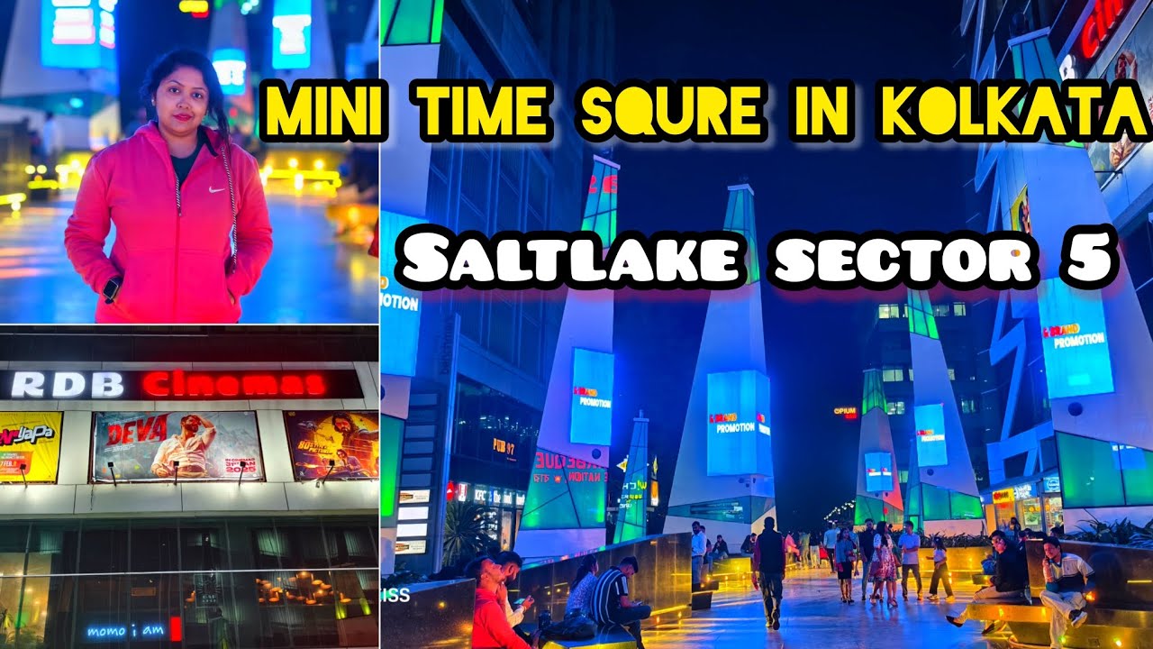 Mini Time Square In Kolkata | RDB Cinemas Saltlake Sector5 Lighting Show | Newest Hangout Spot