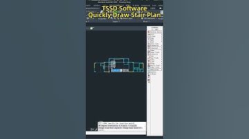 Draw Stairs FASTER & SMATER in AutoCAD (Using Parameters)  #tutorial #architecture#design #autocad