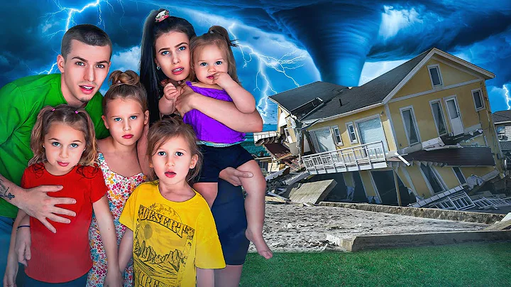 Storm hits our HOUSE! *power went out*