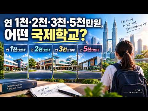 학비만 보면 후회합니다! 말레이시아 국제학교 예산별 총정리 YouTube 썸네일