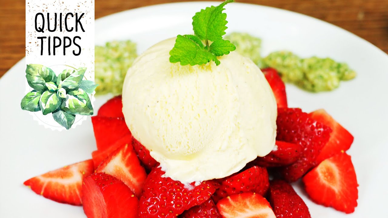 Rezept: Süßes Dessert-Pesto mit Minze &amp; Zitronenmelisse - Volmary ...