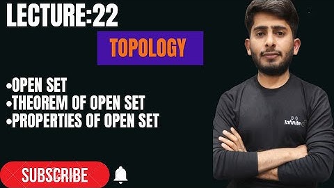 Open Set||theorem of open set||Properties of open set||Topology for bs-math||Topology in Hindi||