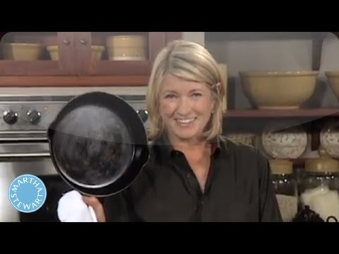 Cleaning And Seasoning Your Cast Iron Skillet Martha Stewart-11-08-2015