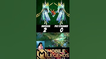 Inuyasha vs Pro streamer🔥 (1v1 by zilong) Inuyasha win or Defeat🔥 #inuyasha #zilong #mlbb #shorts