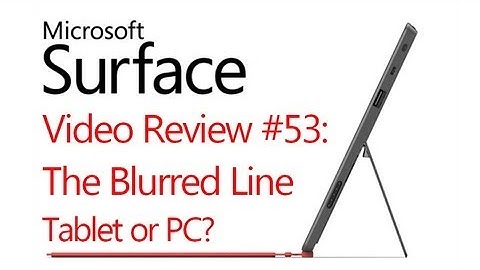 Microsoft Surface RT Review # 53: The Blurry Lines Between Tablet and PC (Windows 8)