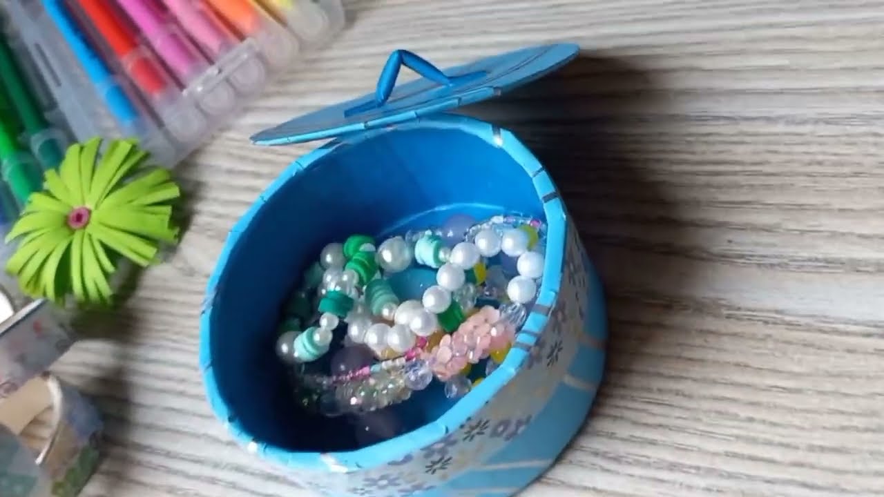 DIY mini storage box #storagebox #viralvideo #diy #easycrafts 