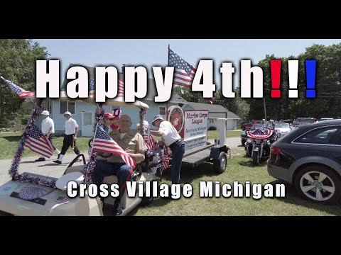 Happy 4th of July from Cross Village, Michigan!