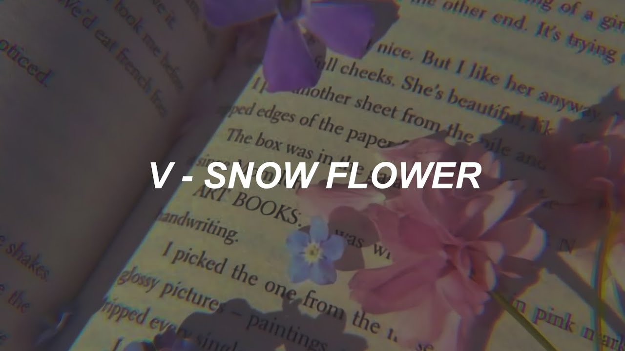 BTS V (뷔) 'Snow Flower (feat. Peakboy)' Easy Lyrics YouTube