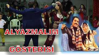 _ALYAZMALIM OYUNU_ Gelin & Damat'tan muhteşem Alyazmalım oyunu Resimi