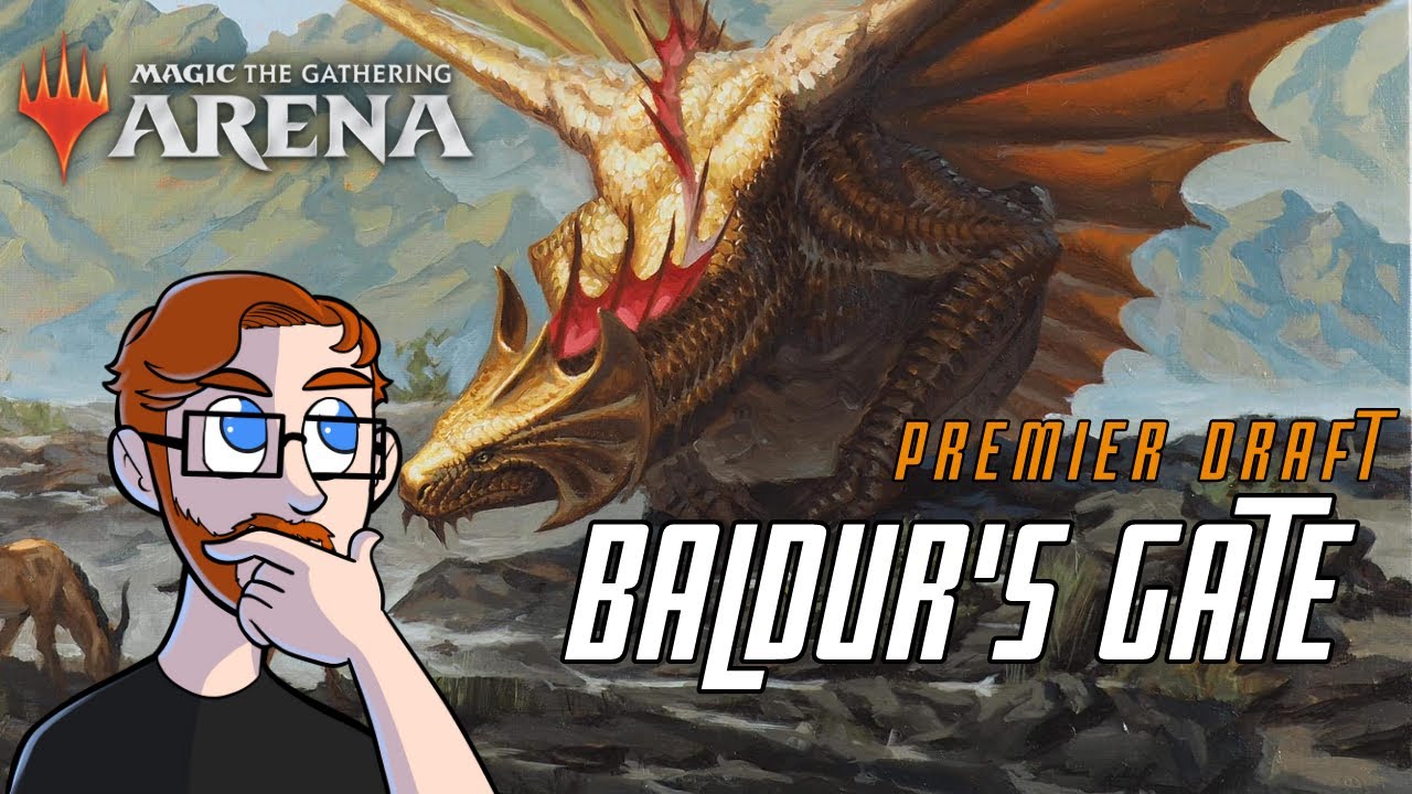 First Draft Of the Set Mtg Arena Baldur's Gate Draft YouTube