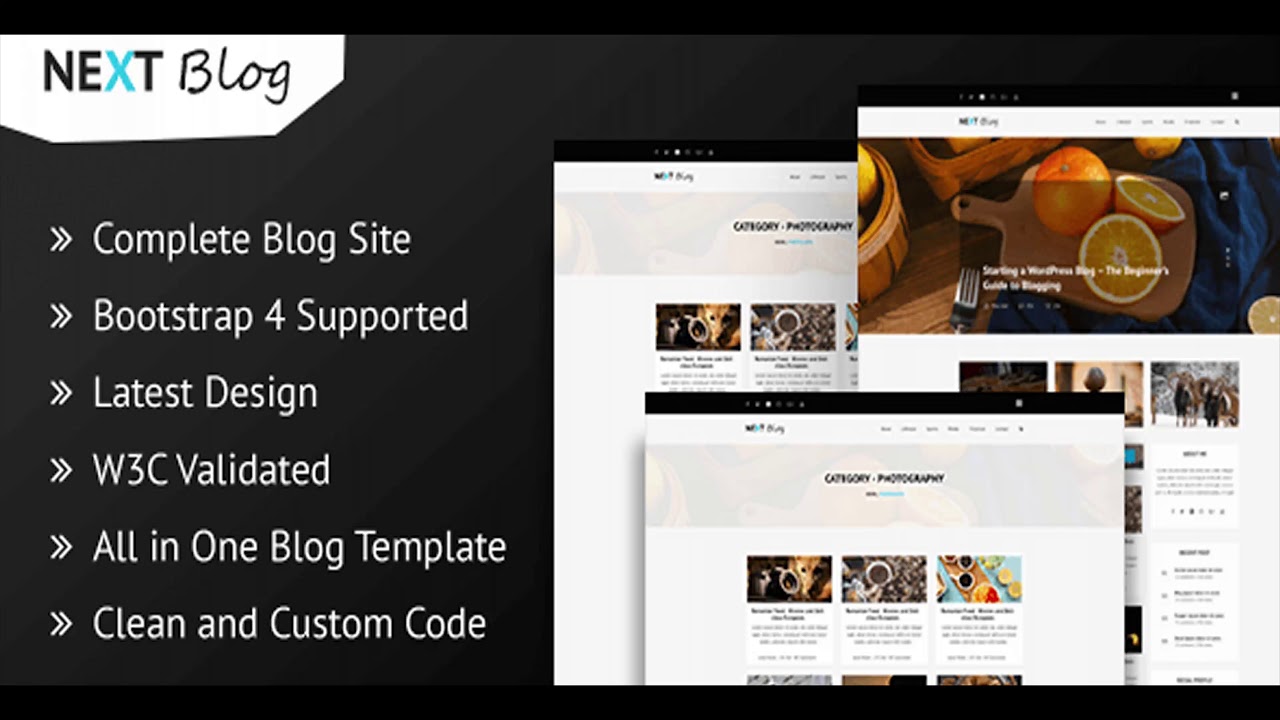 Next Blog - Responsive Ghost Theme | Themeforest Website Templates and Themes