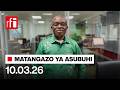MATANGAZO YA ASUBUHI 10 03 2026 AWAMU YA KWANZA
