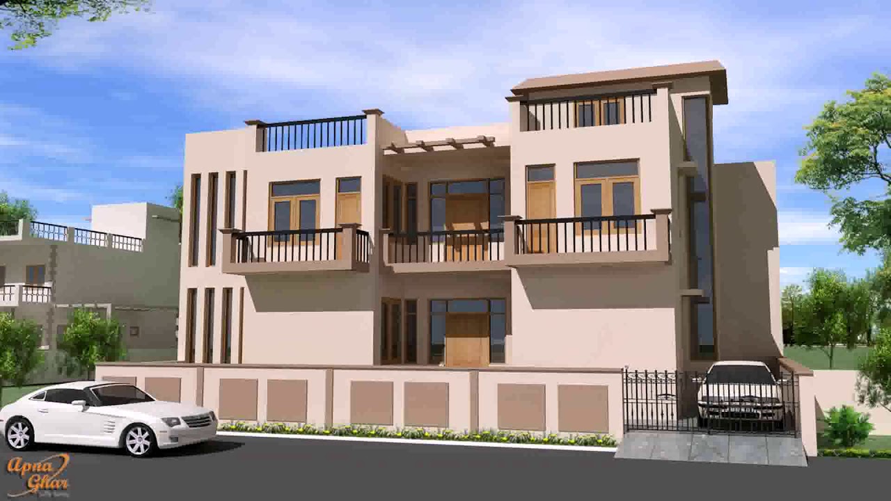 Front Wall Design Of House In Pakistan Youtube