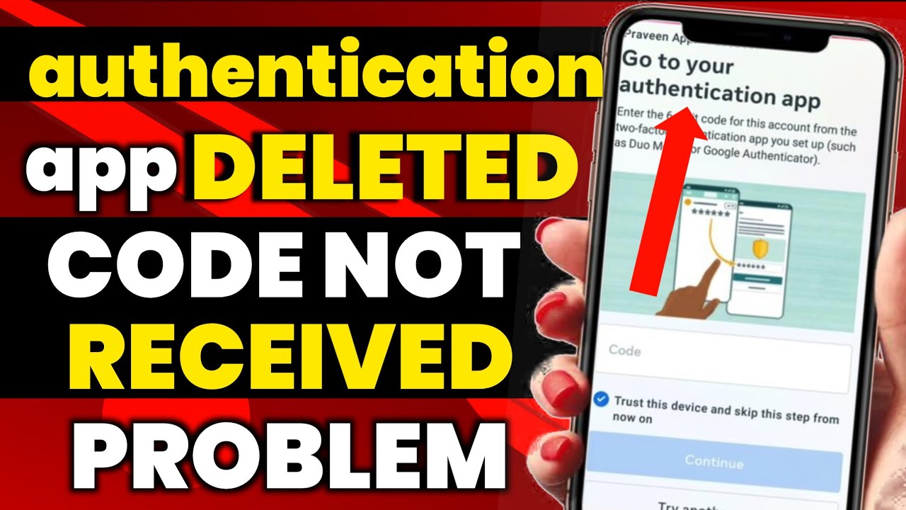 Fix Go to your authentication app facebook problem
