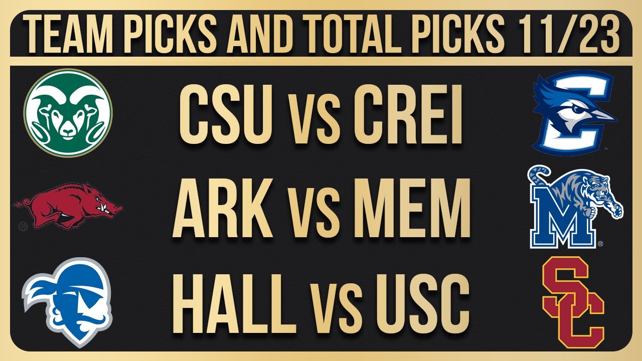FREE College Basketball Picks Today 11/23/23 CBB Picks NCAAB Betting