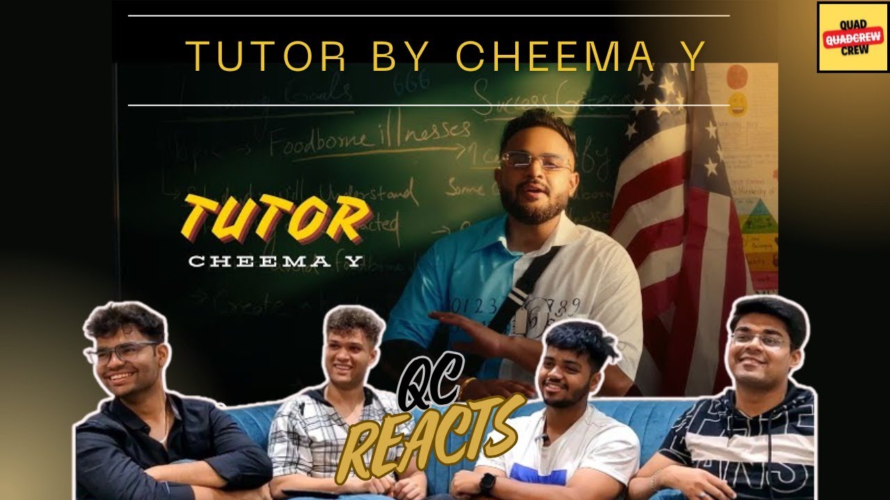 TUTOR | Cheema Y | Gur Sidhu | New Punjabi Song| Reaction Video || QCREACTS
