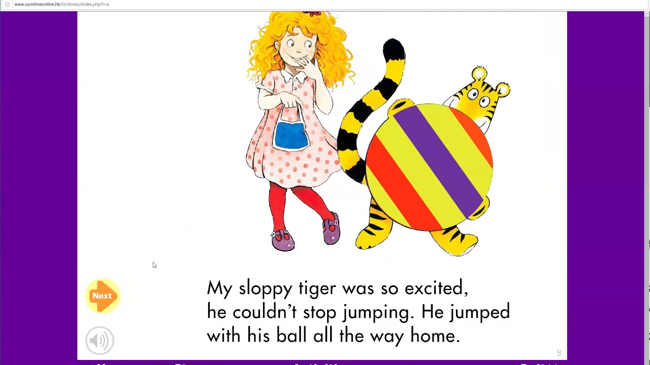 [幼兒圖書] Sloppy Tiger and the Party (英文 Literacy) - YouTube