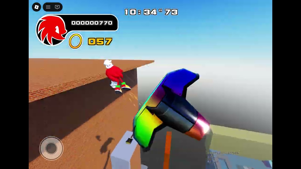 Playing a obby like a hacker but not and show how fast I am I bet you to make an edit about me