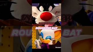 Sylvester the Cat Vs Rouge the Bat #looneytunes #sonicthehedgehog #sylvesterthecat #rougethebat
