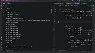 Student Management System in Java | OOP Project with File Handling