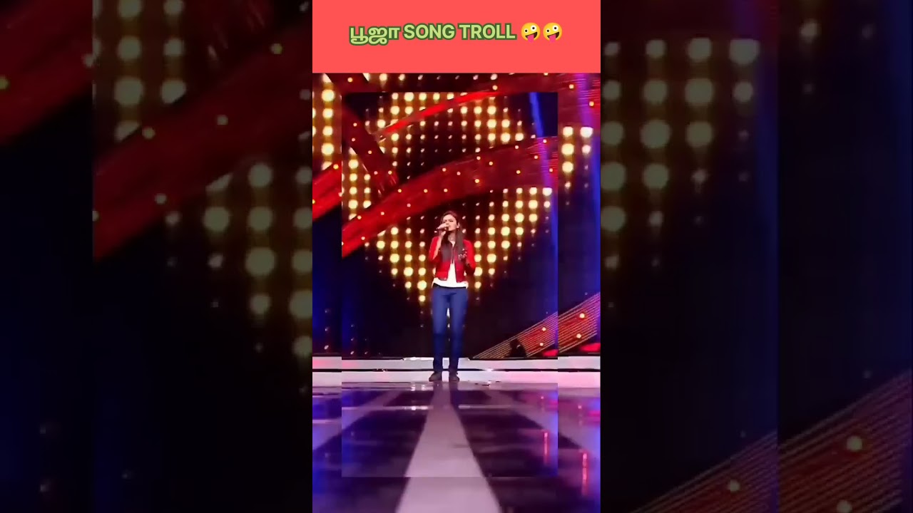 super singer pooja troll video#supersinger#pooja#troll#djblack#shorts