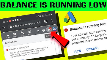 fix balance exhausted google ads | problem balance fix 2021 || balance is running  low