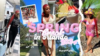 SPRING BREAK VLOG: Airport, Go kart racing, Waterpark, Restaurants, Food Truck hall + More!