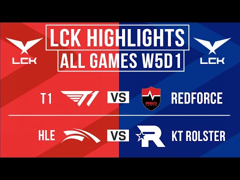 LCK Highlights ALL GAMES Week 5 Day 1 | LCK Spring 2024