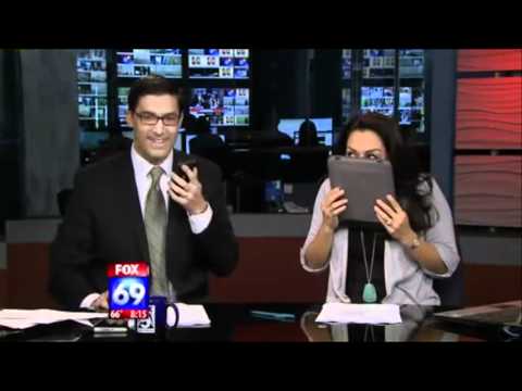 Fox News Anchor Tricked Into Licking iPad On Air F...