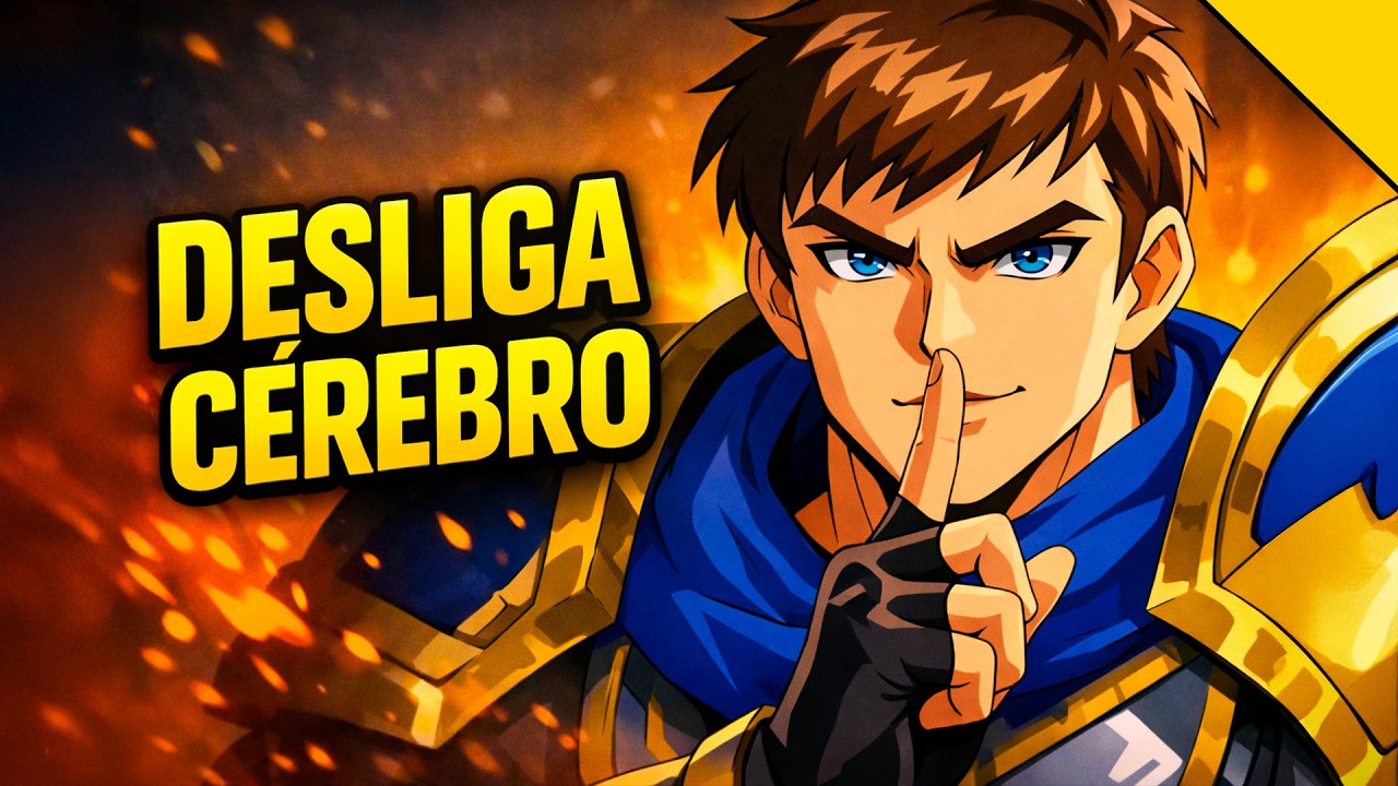 Garen full crítico = NÃO GRITA 😂