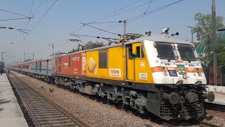 [IRFCA] Spotted a Fortune WAP7 For The First Time Ever || 22917 Bandra - Haridwar Express ||