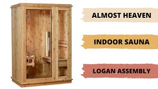 Time Lapse How To Assemble A Logan Indoor Sauna Almost Heaven