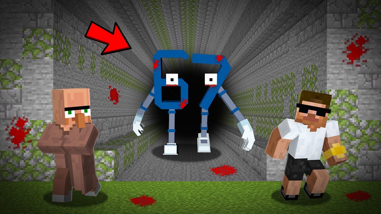 We Found the Scary 67 Brainrot Tunnel in Minecraft..