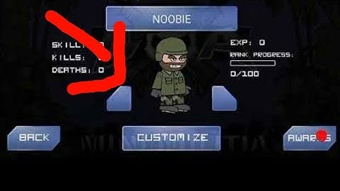 Mini militia doodle army how to change your name / and character