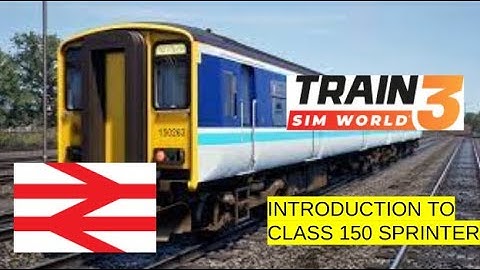 train sim world 3 west Cornwall local: introduction to class 150