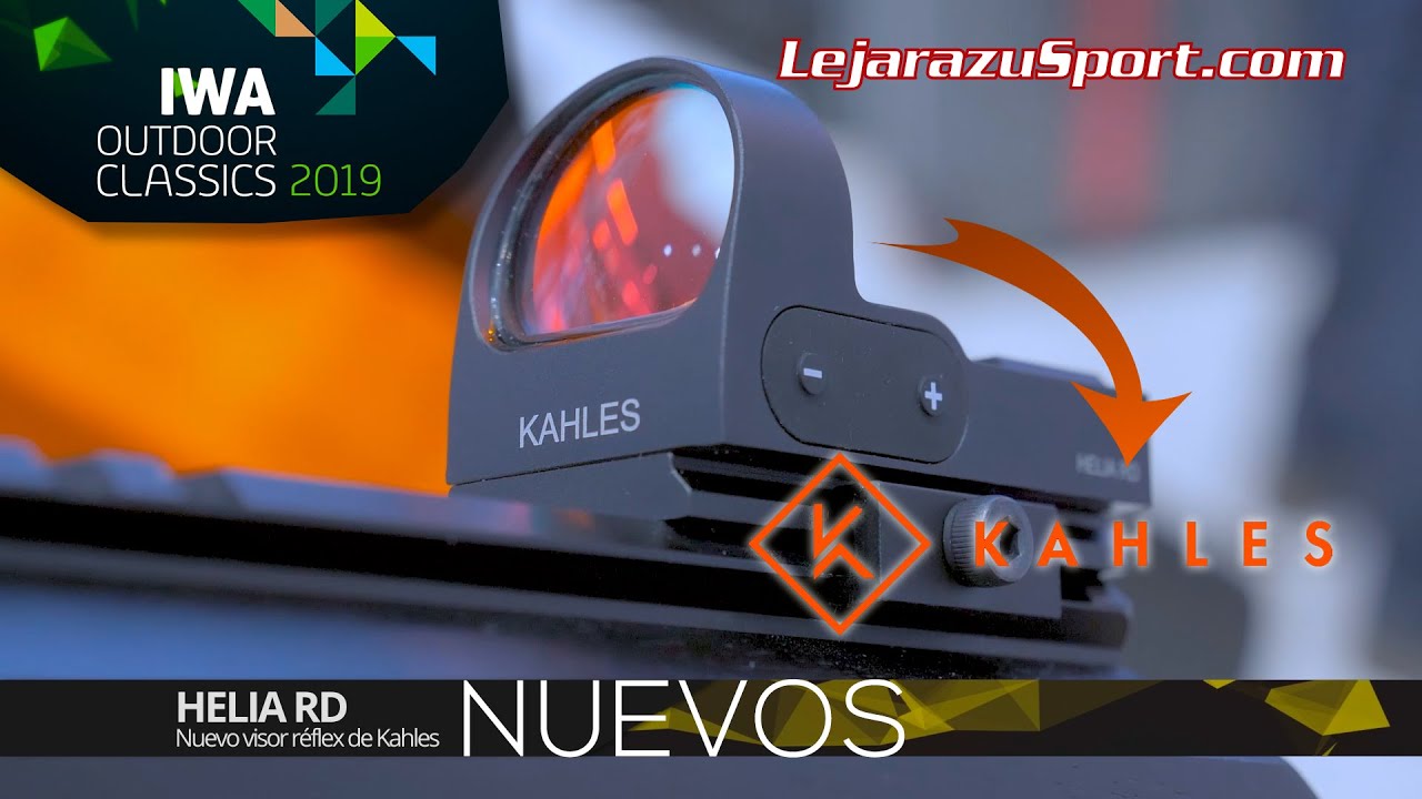 IWA 2019 - Novedades Kahles - Nuevos visores réflex Helia RD y visores K525i