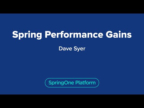 Spring Performance Gains