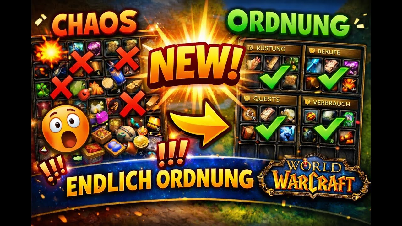 Dieses WoW-Addon beendet INVENTAR-CHAOS für immer! 🔥 | Baganator NEW