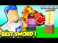 I Bought The MOST EXPENSIVE SWORD In Bomb Simulator And DESTROYED THE NUKE! (Roblox)