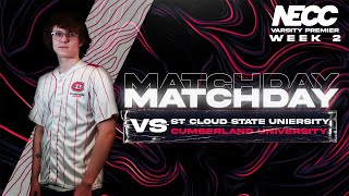 Rocket League - NECC VARSITY PREMIER | ST. CLOUD STATE VS CUMBERLAND UNIVERSITY | WEEK 2