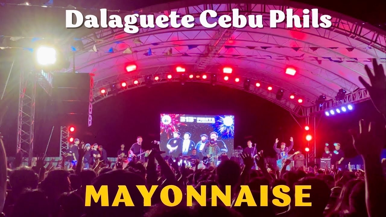 Mayonnaise Band sings Jopay at Dalaguete Fiesta 2024 in Cebu Philippines YouTube