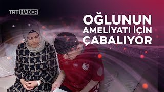 Ömrünü engelli oğluna adadı