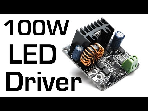 100W LED Driver for DC 12V 24V Power Source