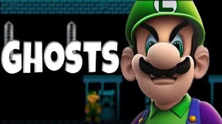🍄LUIGI GHOST HOUSE HACK FO MÁRIO