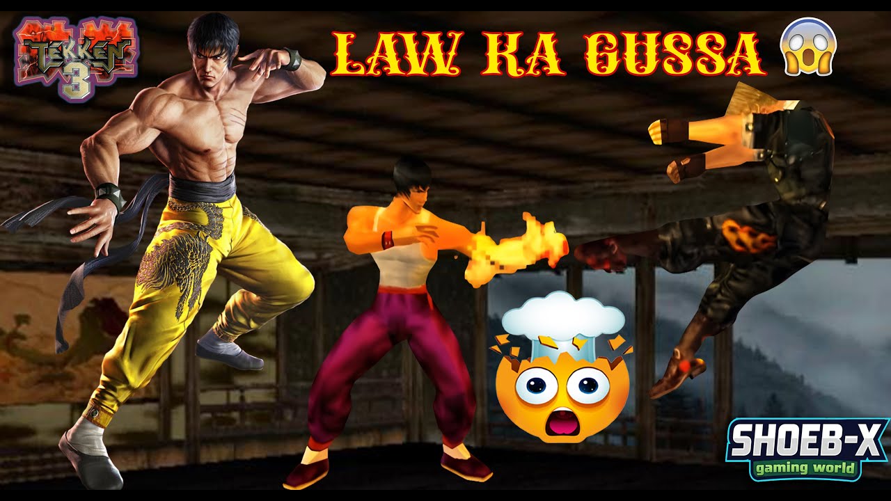 Tekken 3 Marshall Law Full Gameplay PS1 | Tekken 3 No Commentary