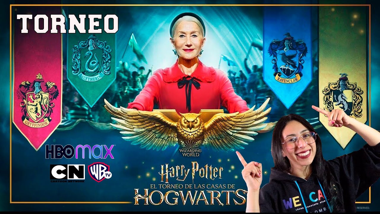 ??‍♀️HARRY POTTER torneo de las casas de Hogwarts / HBO Max, Cartoon  Network y Warner Channel - YouTube