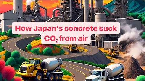 How Japan house concrete suck CO2 from air? #thewwinsight